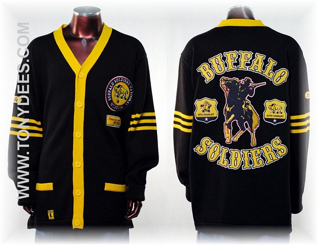 "NEW" BUFFALO SOLDIERS LONG SWEATER